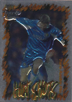 Tore Andre Flo Chelsea 1999 Futera Fans' Selection Hot Shots #HS5